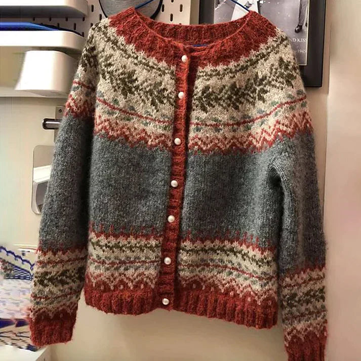 Jennifer | Relaxed Fit Classic Button Sweater