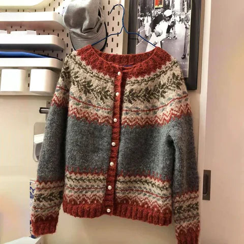 Jennifer | Relaxed Fit Classic Button Sweater