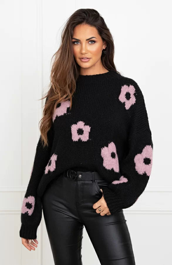 Ella | Soft Flower Sweater