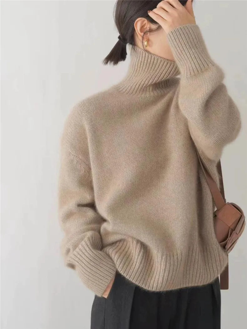 Alena | Knitted Turtleneck Sweater