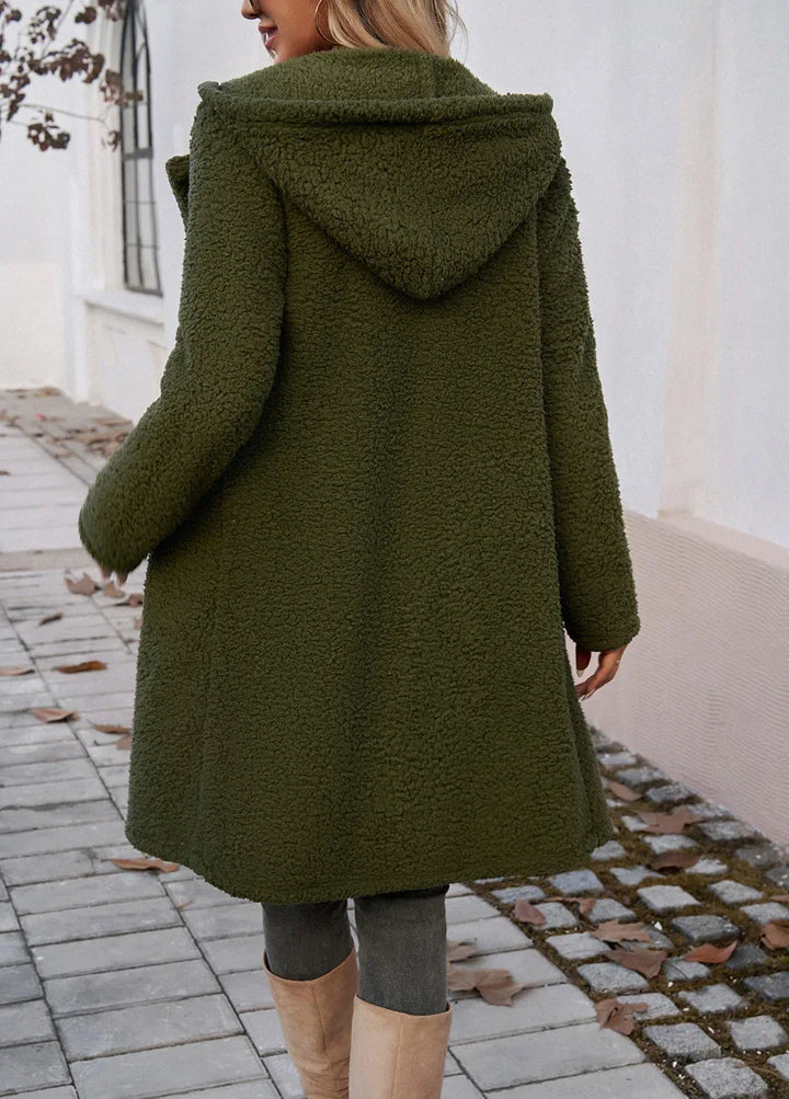 Noa | Wool Coat With Hood