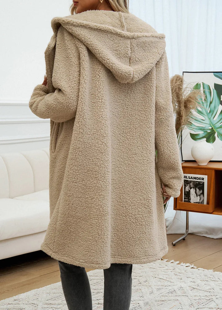 Noa | Wool Coat With Hood