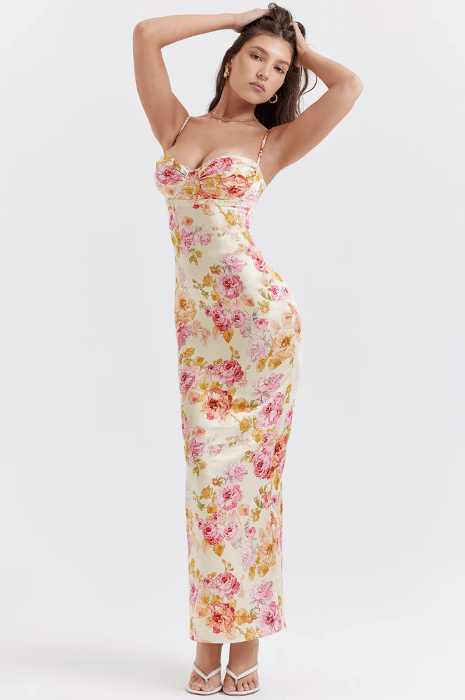 Alice | Flattering Floral Dress