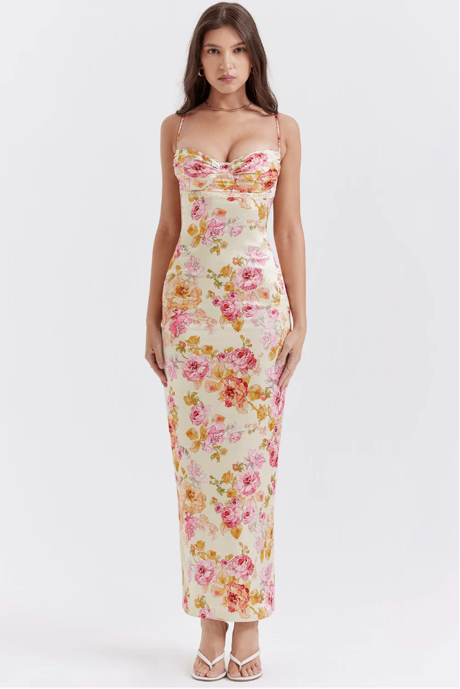 Alice | Flattering Floral Dress