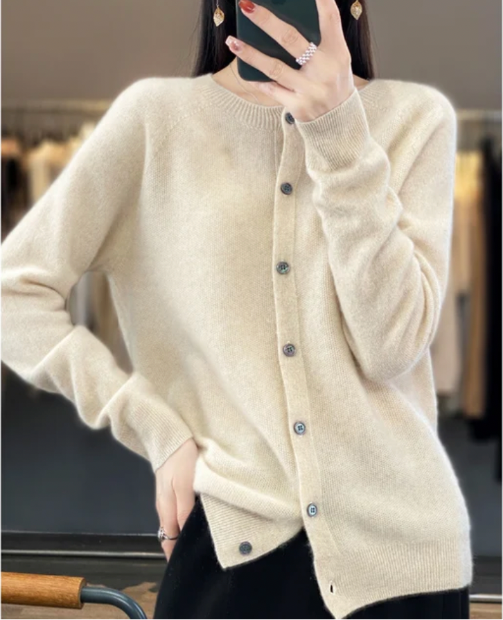 Mira |  Warm and Cosy Wool Cardigan