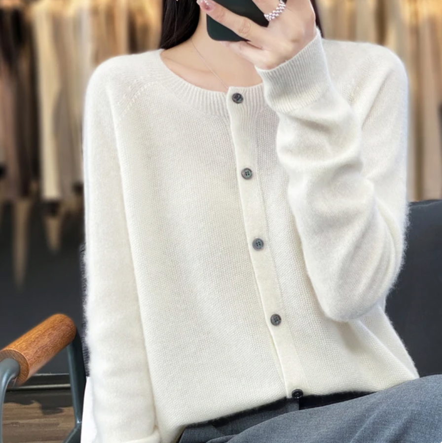 Mira |  Warm and Cosy Wool Cardigan