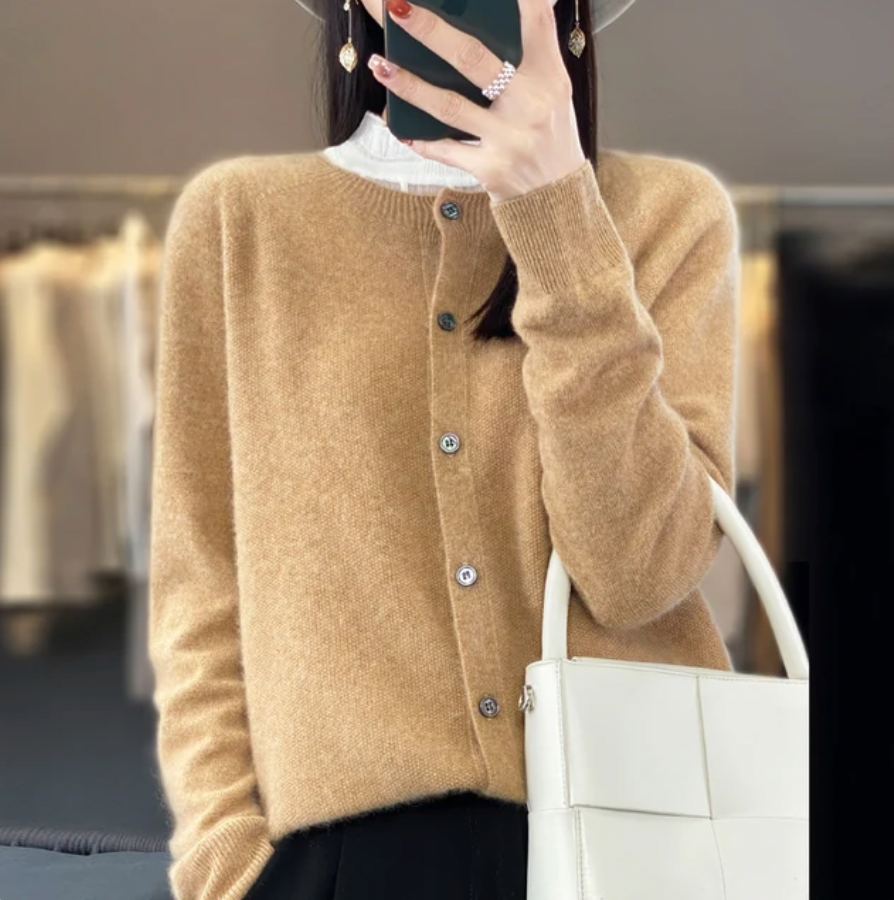 Mira |  Warm and Cosy Wool Cardigan