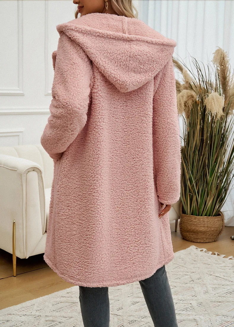 Noa | Wool Coat With Hood