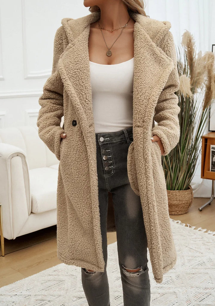 Noa | Wool Coat With Hood