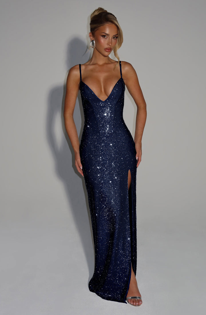 Ashley | Maxi Dress in Navy