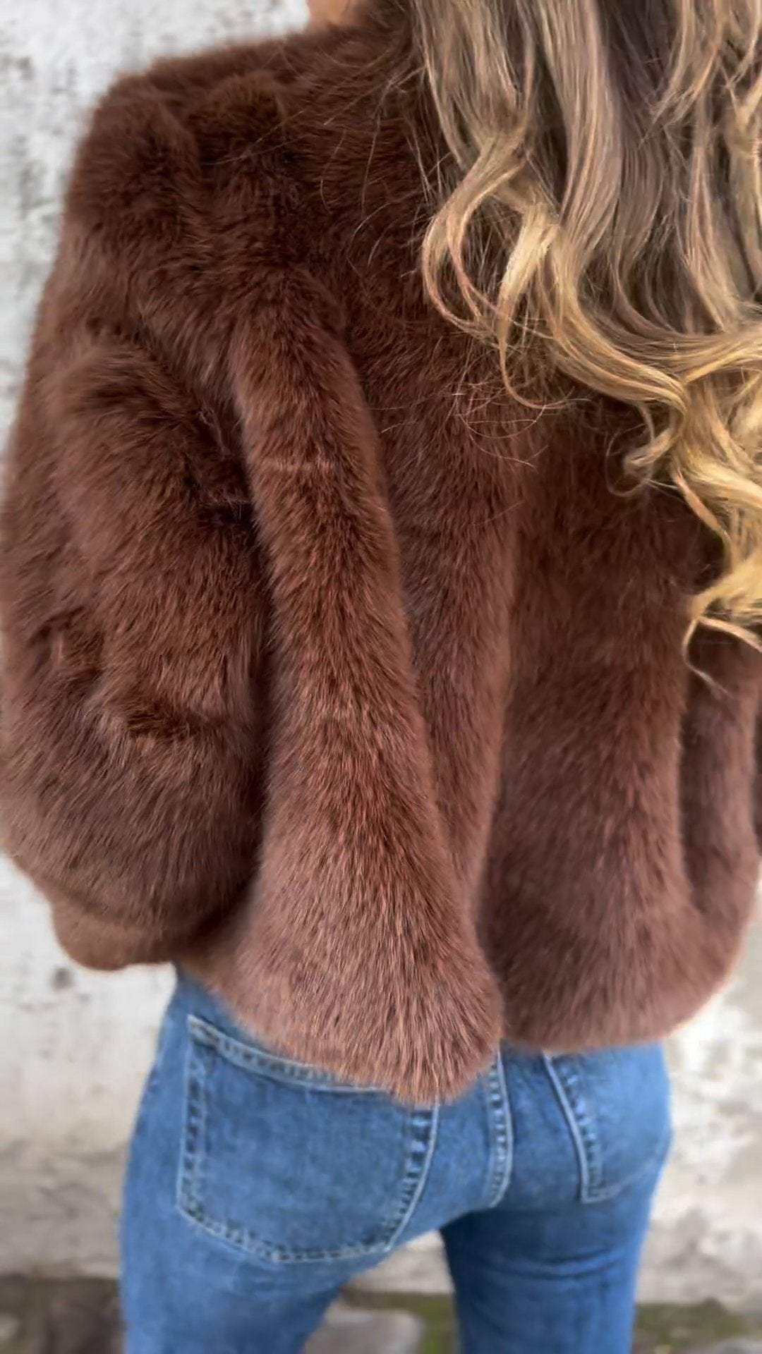 Julia | Faux Fur Jacket