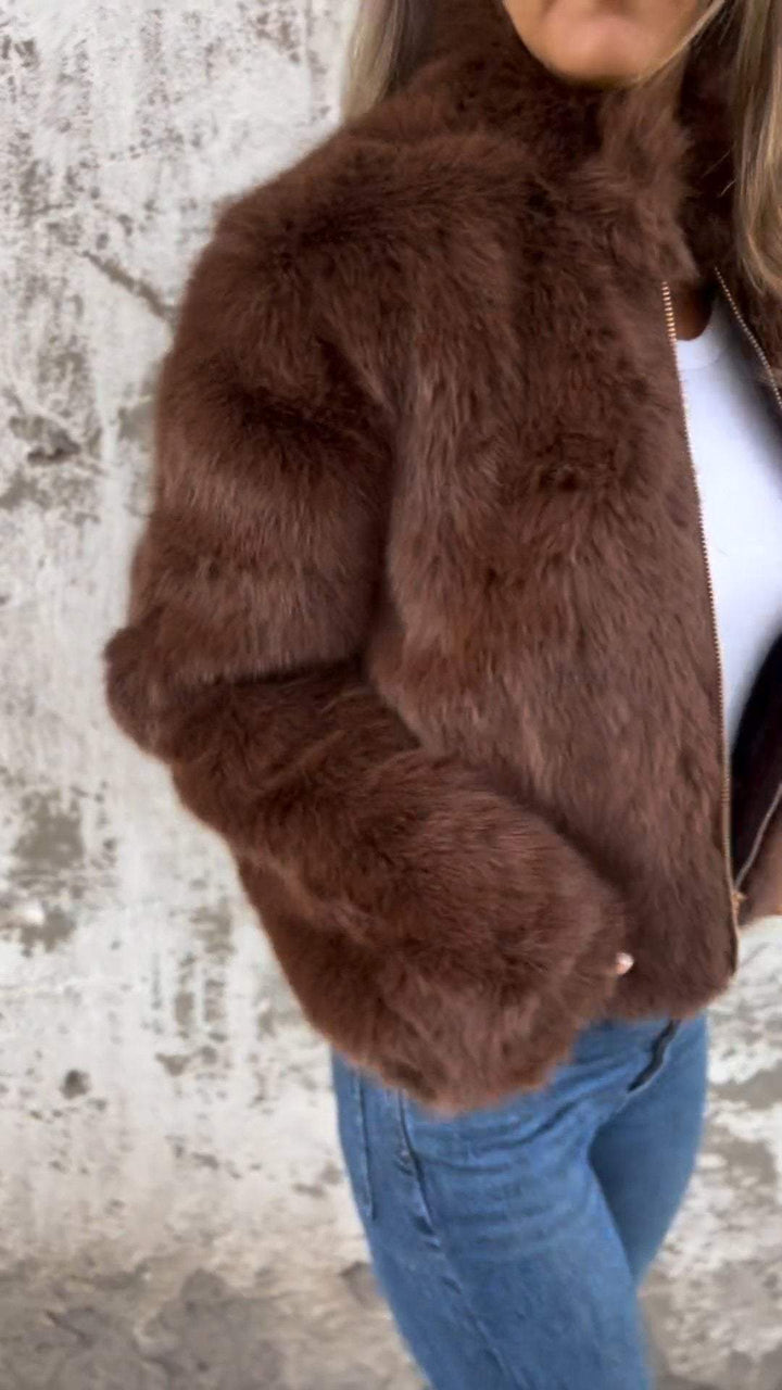 Julia | Faux Fur Jacket