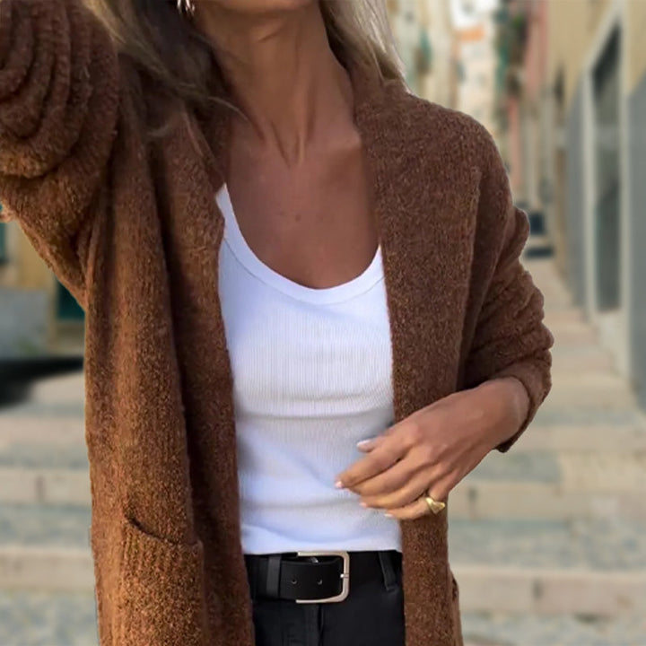 Kira | Cosy Long Knitted Cardigan