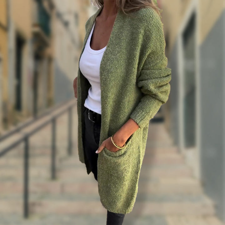 Kira | Cosy Long Knitted Cardigan