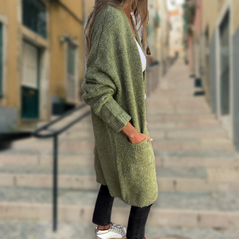 Kira | Cosy Long Knitted Cardigan