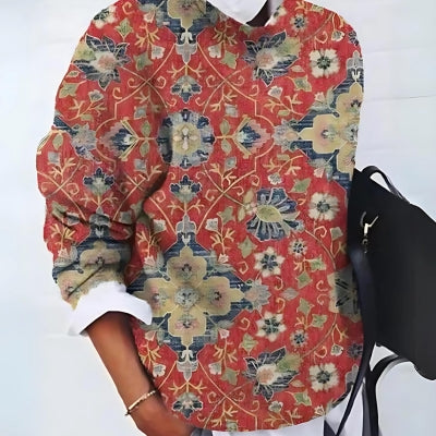Ariella | Classy Jumper Artistic Boho Prints